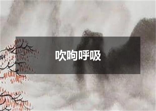 吹呴呼吸