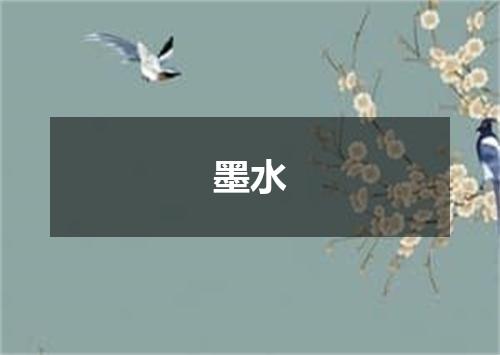 墨水