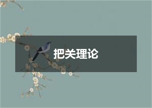 把关理论