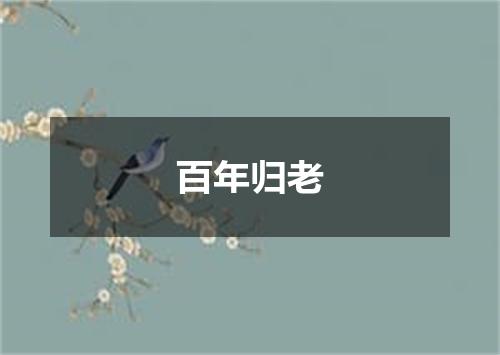 百年归老