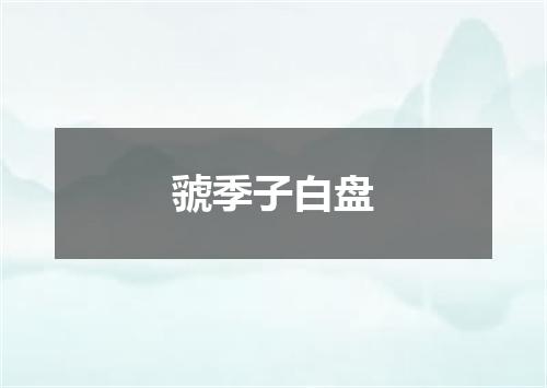 虢季子白盘