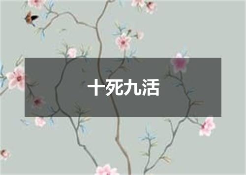 十死九活