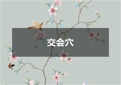 交会穴