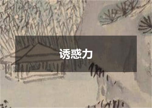 诱惑力
