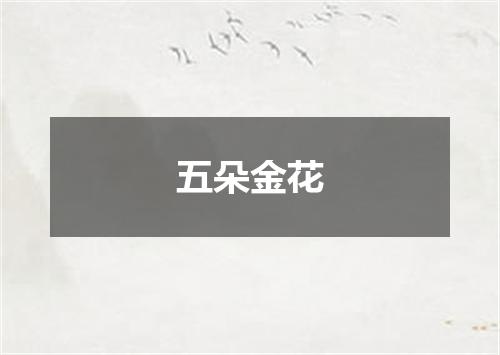 五朵金花