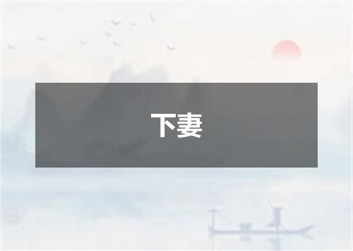 下妻