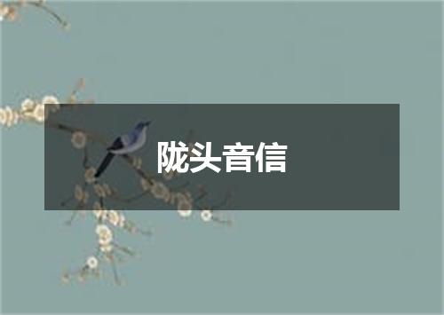 陇头音信