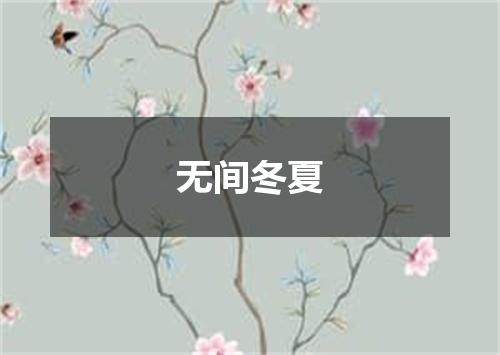 无间冬夏
