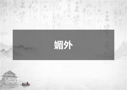 媚外