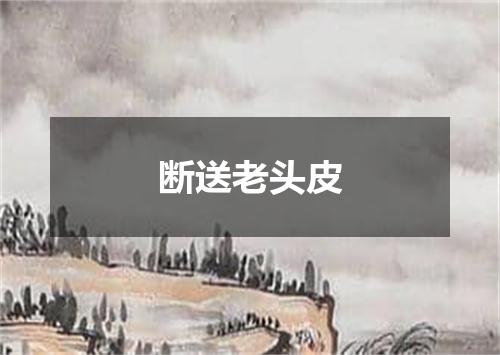 断送老头皮