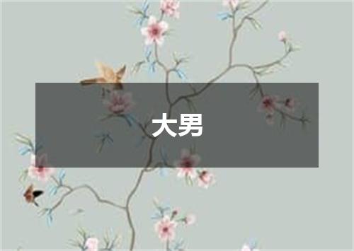 大男