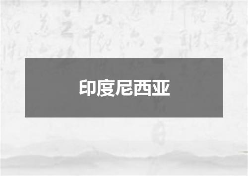 印度尼西亚