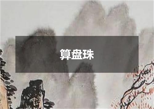 算盘珠
