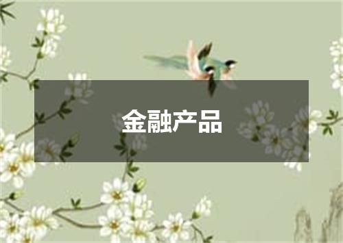 金融产品