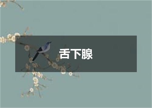 舌下腺