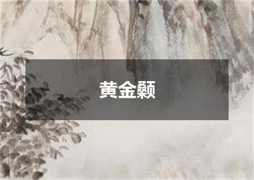黄金颡