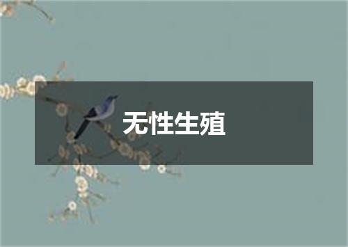 无性生殖