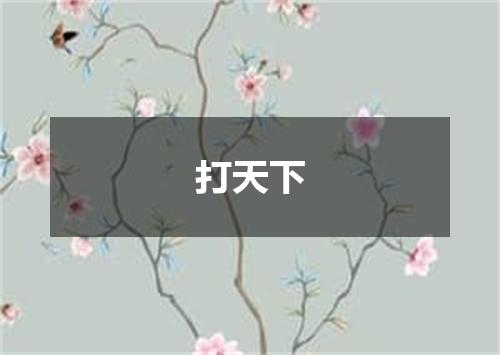 打天下