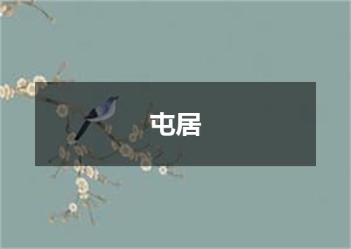 屯居