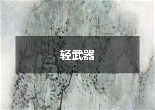 轻武器
