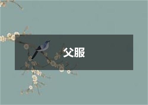父服