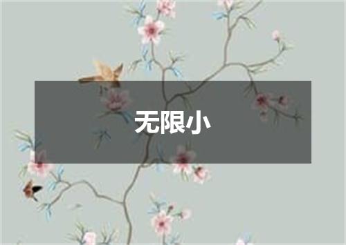 无限小