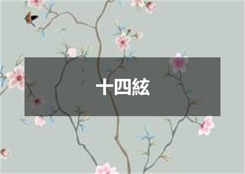 十四絃