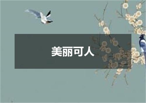 美丽可人