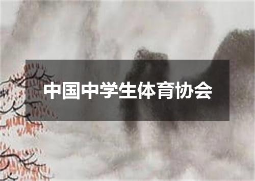 中国中学生体育协会