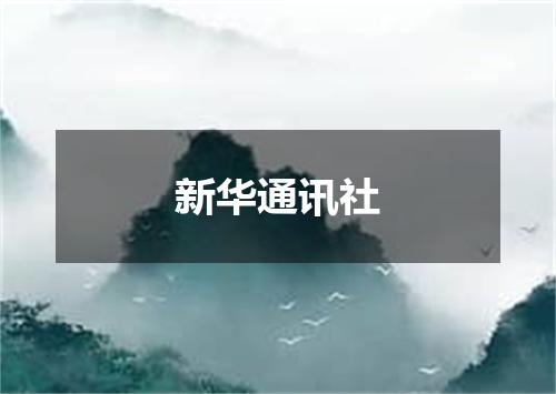 新华通讯社
