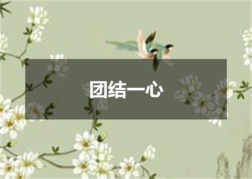 团结一心