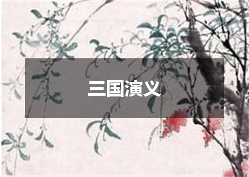三国演义