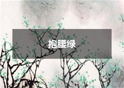 抱腰绿