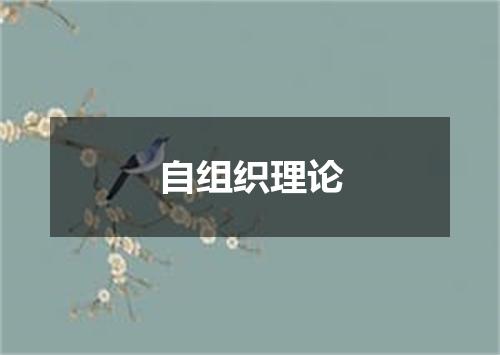 自组织理论