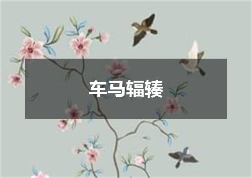 车马辐辏