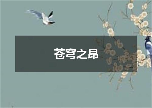 苍穹之昂