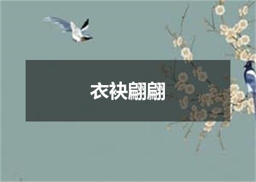 衣袂翩翩