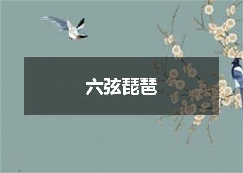 六弦琵琶