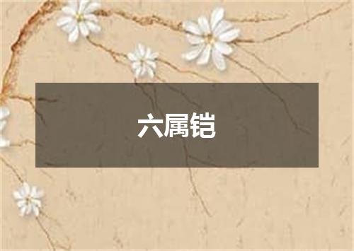 六属铠