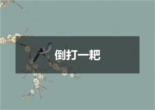 倒打一耙