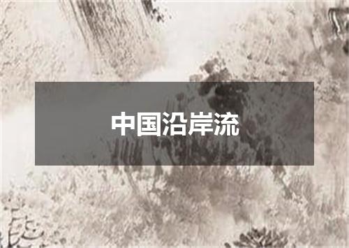 中国沿岸流
