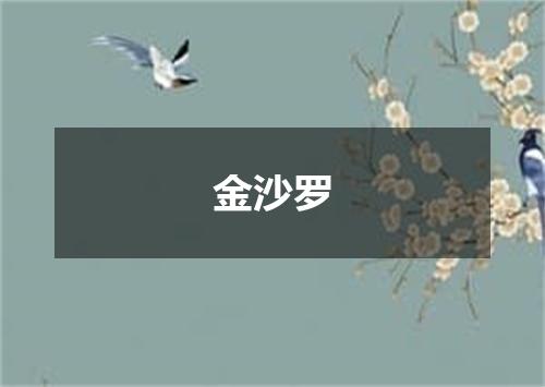 金沙罗