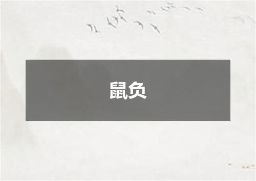 鼠负