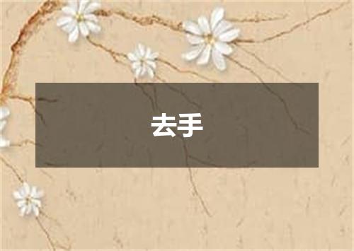 去手