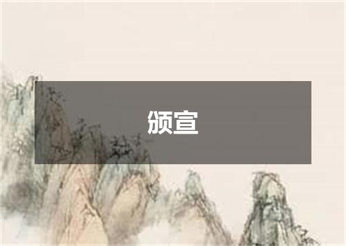 颁宣