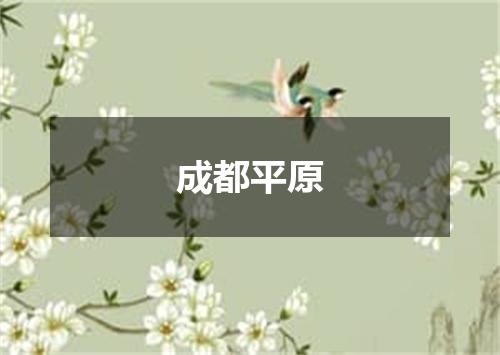 成都平原