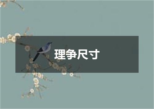 理争尺寸