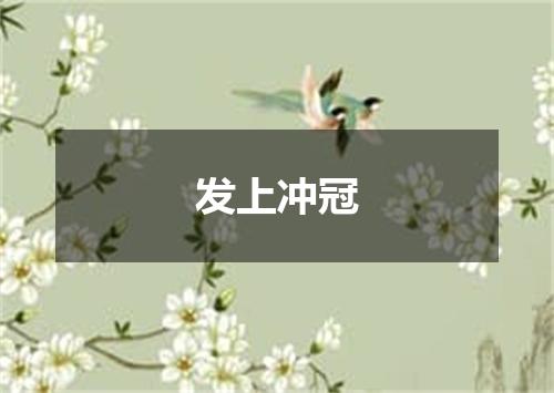发上冲冠