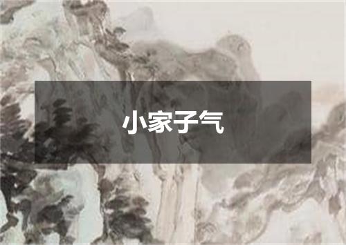 小家子气