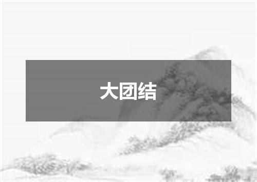 大团结
